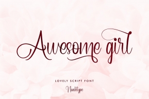 Awesome Girl Font Download