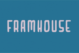 Framhouse Font Download