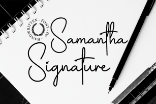 Samantha Signature Font Download