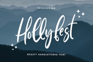 Hollyfest Font Download