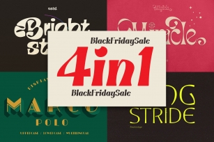 Miracle Black Friday Bundle Sale Font Download