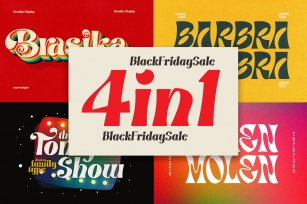 A Very Display BlackFriday Bundle Sale Font Download