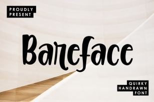 Bareface Font Download