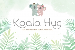 Koala Hug Font Download