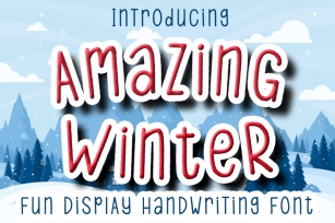 Amazing Winter Font Download