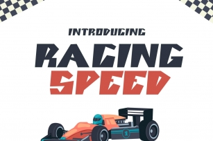 Racing Speed Font Download