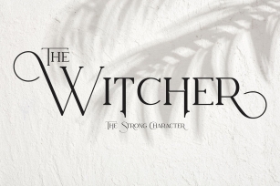 THE WITCHER Font Download