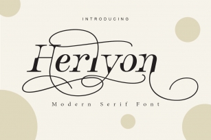 Herlyon Font Download
