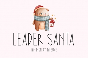 Leader Santa Font Download