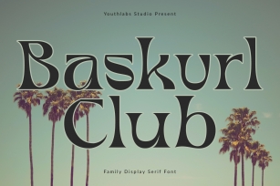 Baskvrl Club Font Download