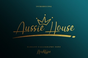 Aussie House Font Download