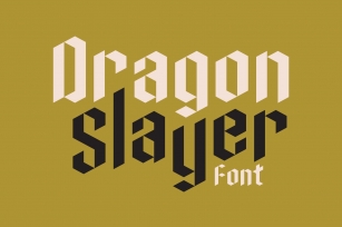 Dragon Slayer Font Download