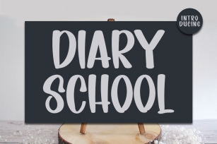 Diary School Font Download