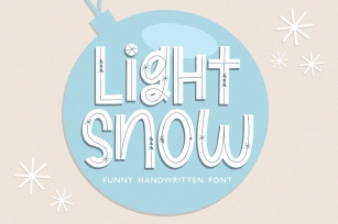 Light Snow Font Download