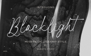 Blacklight Font Download