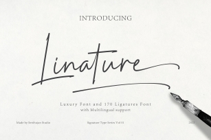 Linature Font Download