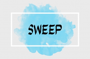 Sweep Font Download
