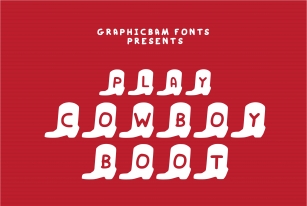 Play Cowboy Boot Font Download