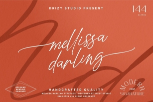 Mellissa Darling Font Download