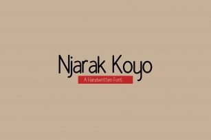 Njarak Koyo Font Download