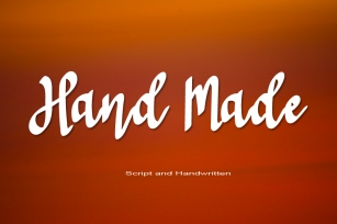 Hand Made Font Download