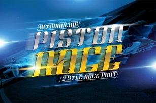 Piston Race Font Download