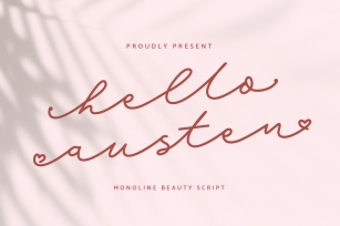 Hello Austen Font Download