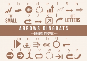 Arrows Dingbats Font Download