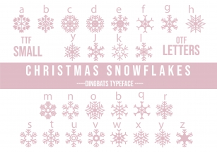 Christmas Snowflakes 2.0 Font Download