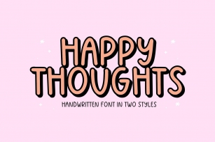 Happy Thoughts Font Download