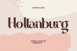 Hollanburg Font Download
