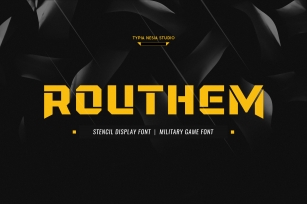 Routhem Font Download