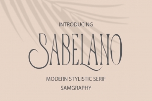 Sabelano Font Download