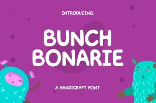 Bunch Bonarie Sans Serif Font Download