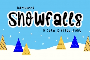 Snowfalls Font Download