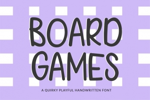 Board Games Font Download