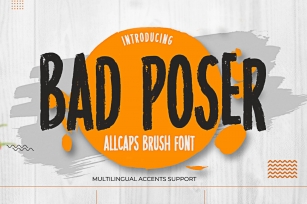 Bad Poser Font Download