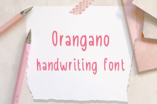 Orangano Font Download