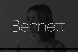 Bennett Display Typefaces + Webfonts Font Download