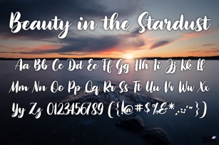 Beauty in the Stardus Font Download