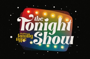 NT Tonight Show Font Download