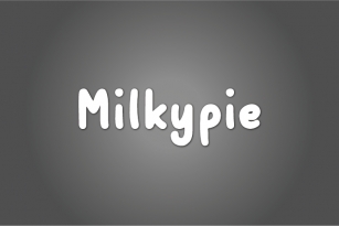 Milkypie Font Download
