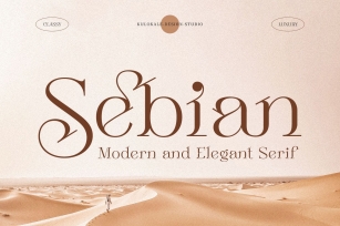 Elegant Modern Serif Font Download