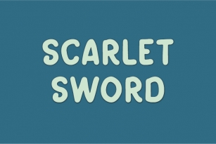 Scarlet Sword Font Download