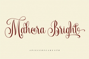 Maheera Bright Font Download
