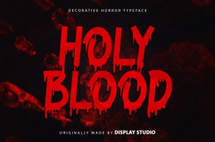 Holy Blood Font Download