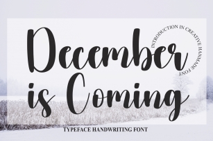 December is Coming Font Download