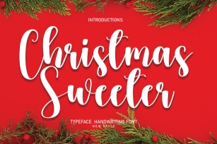 Christmas Sweeter Font Download