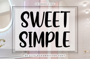 Sweet Simple Font Download