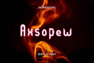 Axsopew Font Download